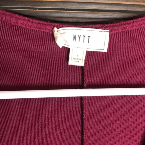 Low plunge red romper - Picture 5 of 5